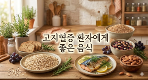 고지혈증 환자에게 좋은 음식