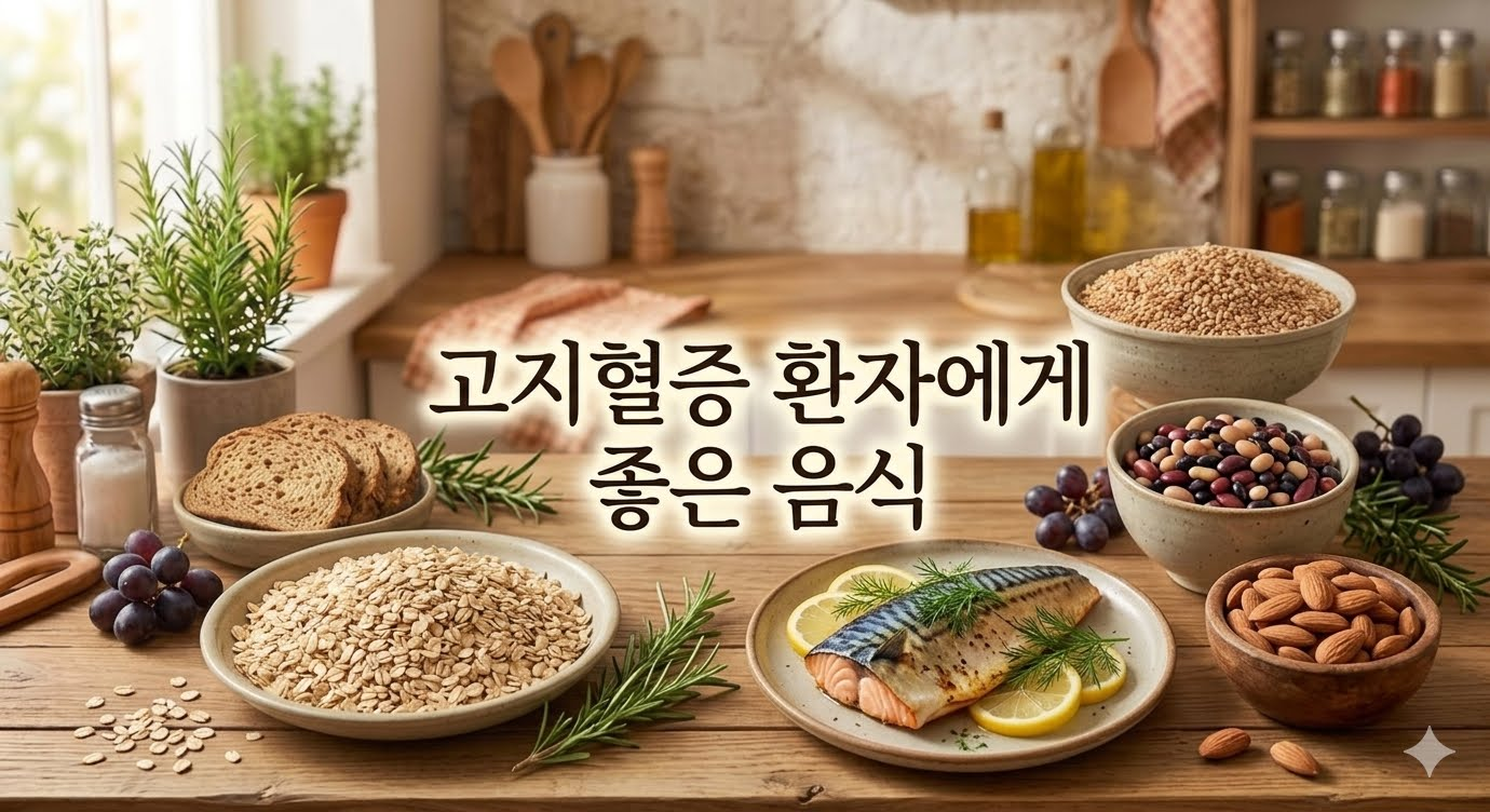 고지혈증 환자에게 좋은 음식과 나쁜 음식 정리