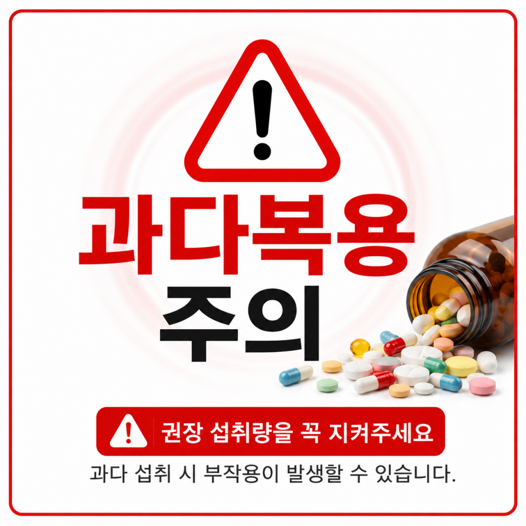 영양제 피해야 할 성분, 과다복용 주의 성분 정리