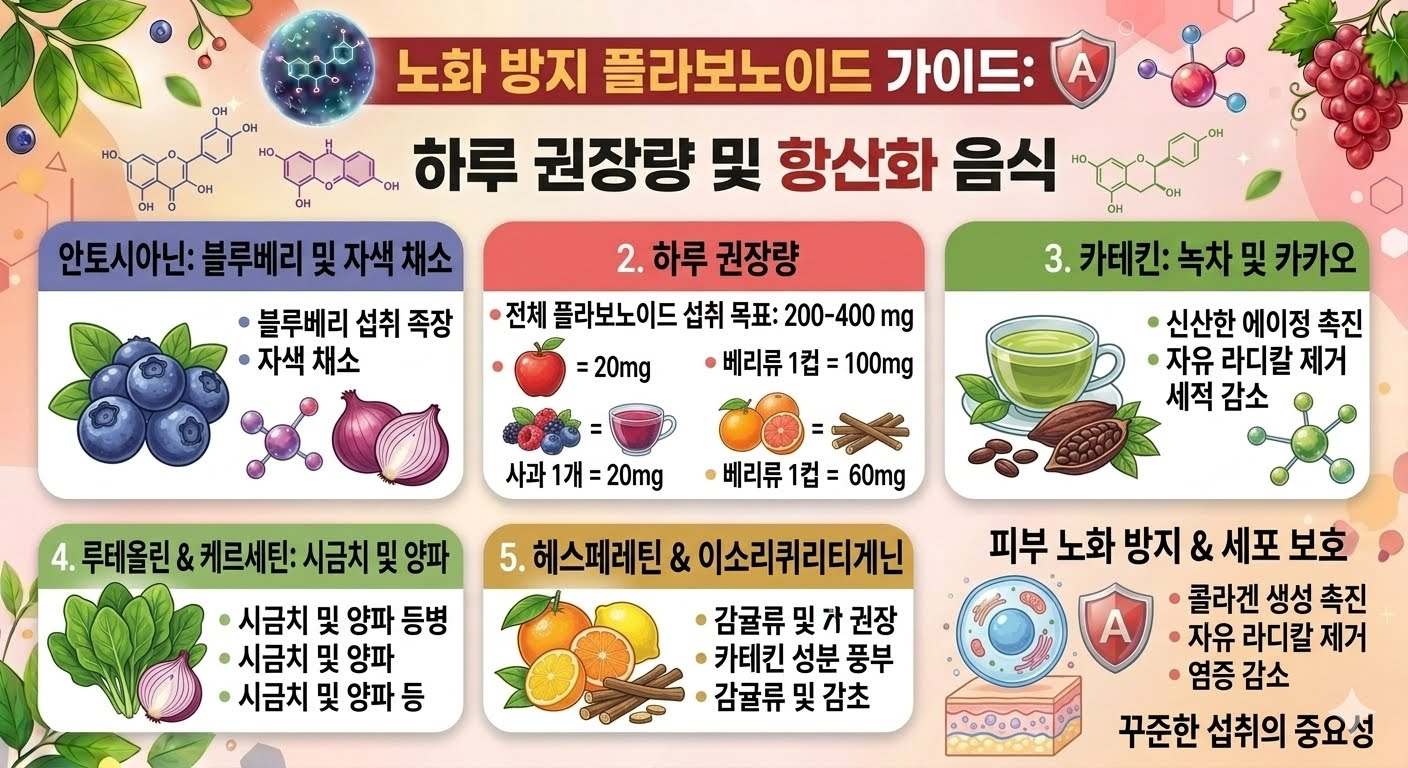 Daily Flavonoid Intake｜Anti-Aging Benefits and the Right Amount to Eat