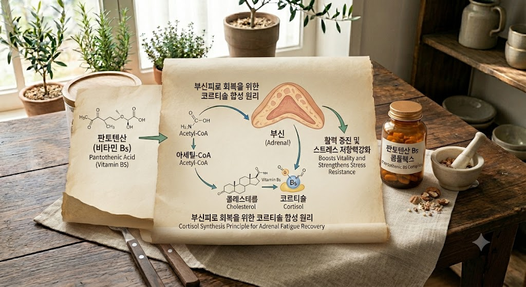 자고 일어나도 개운하지 않은 만성피로|부신피로 증후군 자가진단과 영양제 조합 가이드