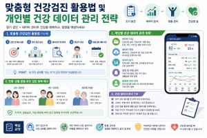 맞춤형 건강검진 활용법 및 개인별 건강 데이터 관리 전략