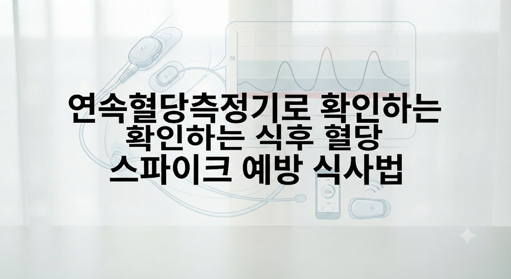 점심만 먹으면 식곤증 쏟아질 때, 연속혈당측정기로 확인한 ‘식후 혈당 스파이크’ 예방 식사법
