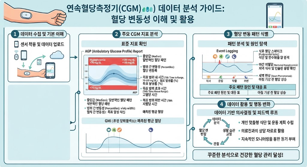 연속혈당측정기 데이터 분석 가이드