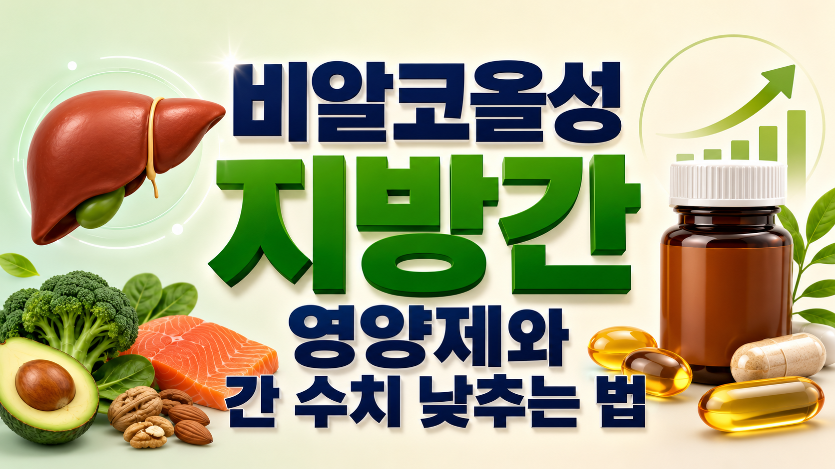 비알코올성 지방간 영양제와 간 수치 낮추는 법